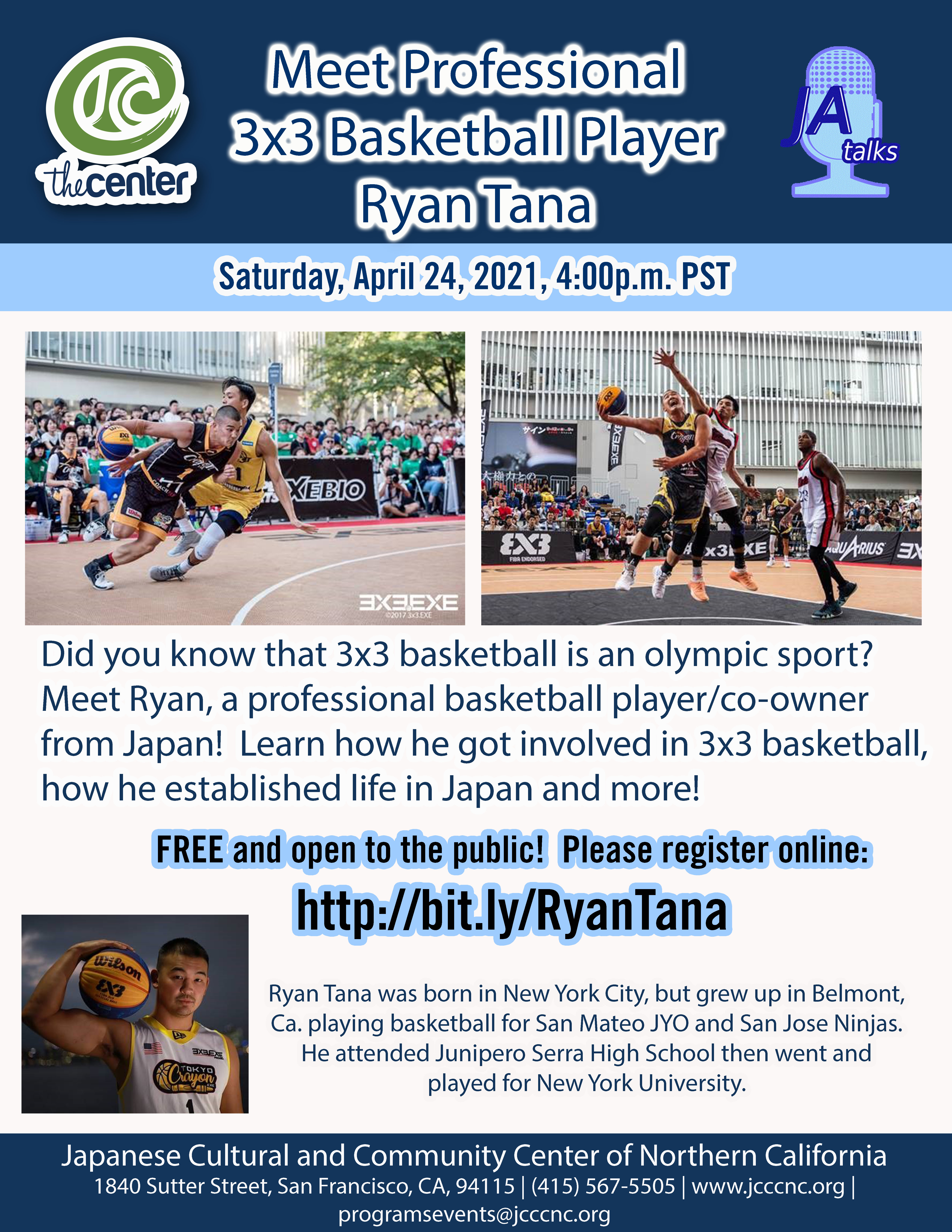 JA Talks: Meet Professional 3×3 Basketball Player Ryan Tana