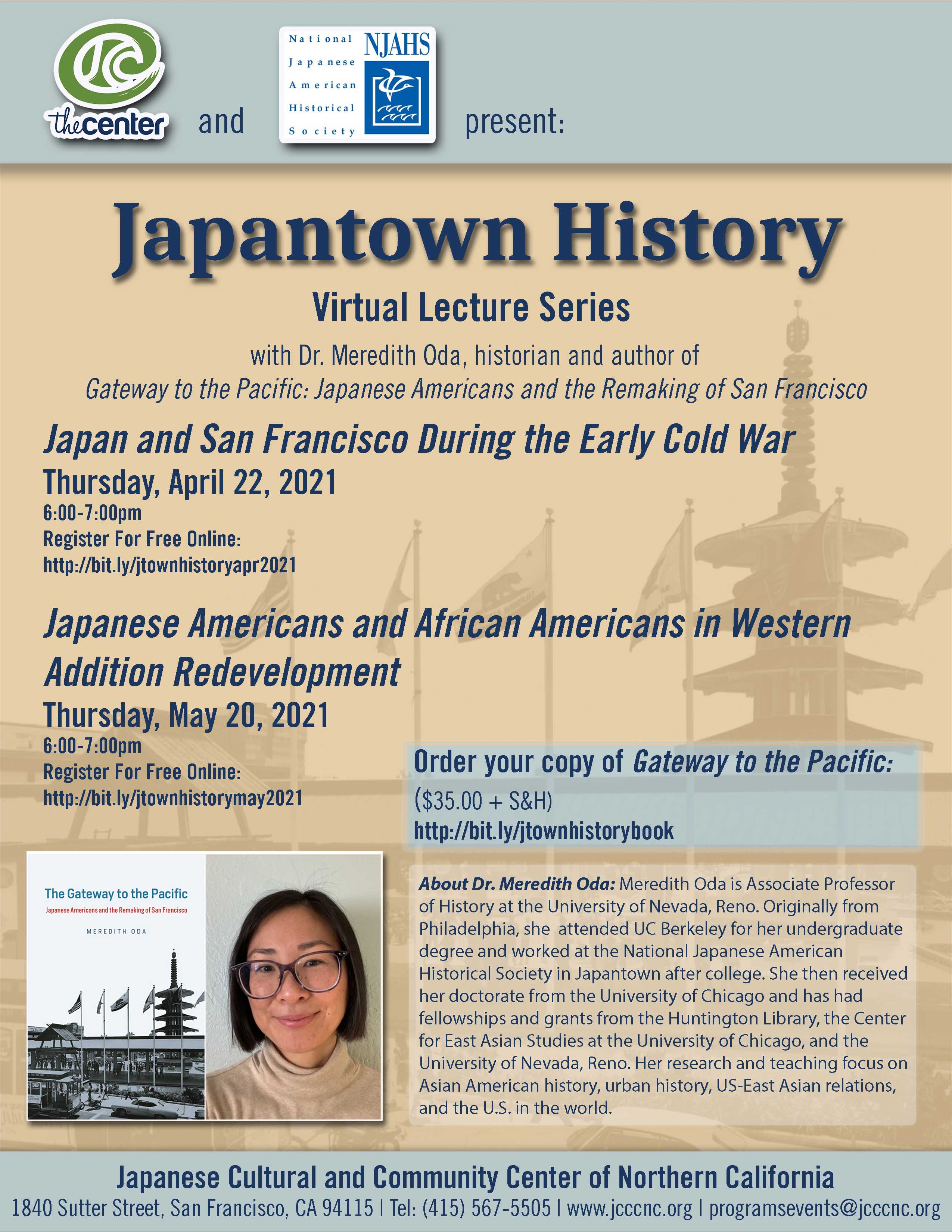 Japantown History Series with Dr. Meredith Oda: Japanese Americans and African Americans in Western Addition Redevelopment